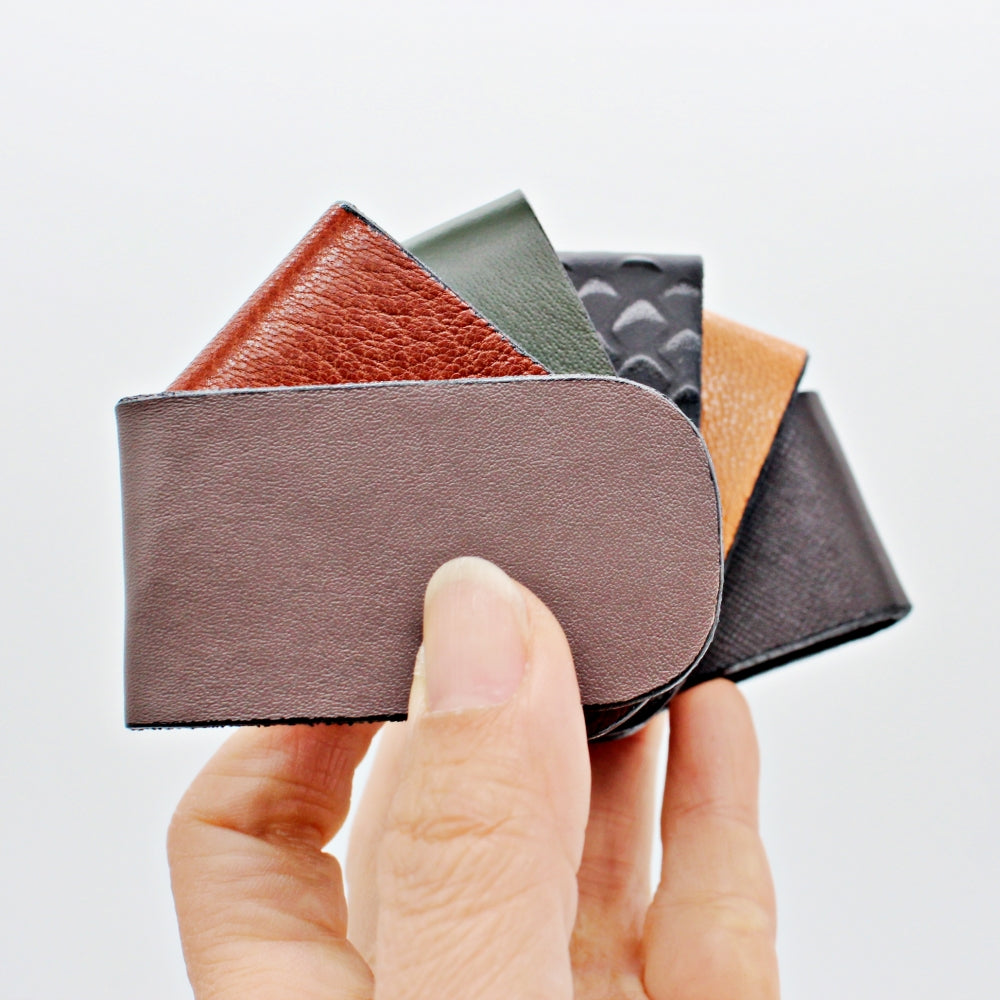 Handmade genuine Leather Money Clip
