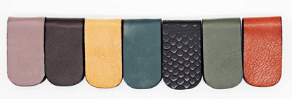 Handmade genuine Leather Money Clip
