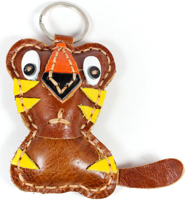 Handmade Leather animal keychains